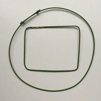 plant supports for outdoor plants, pea plant, green, metal, steel, outdoor plants, bendable