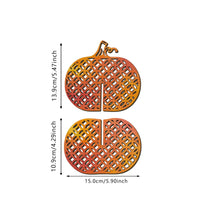 Freestanding Wooden Pumpkin 3D Pumpkin Decoration Fall Cutouts Rustic for Mantel