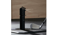 Detachable Design Golf Club Cleaning Brush With Clip Golf Club Cleaner Refillable for Golfers