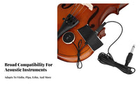 Acoustic Instrument Pickup Universal Acoustic Pickup Damage Piezo Transducer for Artists, Live Performance