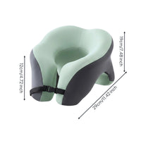 Multipurpose Memory Foam Neck Pillow Curve Fit U-Shaped Travel Pillow for Office Workers, Students, Travelers, Airplane