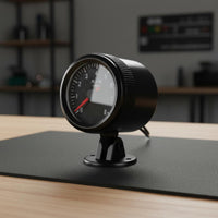 Black Face 0-8000 RPM Tachometer 12V Rev Meter