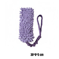 Squeaky Rope Dog Toy Squeaker Soft Rope Dog Toy Oral for Young Dogs, Training