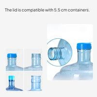 Universal Water Dispenser Cap, Smart Leakproof Reusable Lid