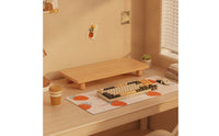 Display Stand Riser Wooden Display Stand Space-Saving Desk Shelf for Professionals