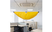 Overhead-Mounted Air Conditioner Cleaning Cover Easy to Use Ceiling Cleaning Bag with Drain Hose Sturdy