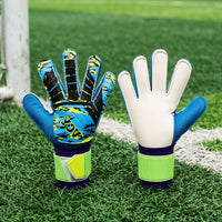 Goalkeeper Gloves with Finger Protection Guarding Soccer Goalkeeper Gloves Padded for Kids, Children