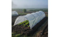 Garden Tunnel Cover Transparent Mini Greenhouse Tunnel Low Arched Mini Greenhouse Sleeve for Gardeners, Hobbyists, Seedling Protection, Raised Beds
