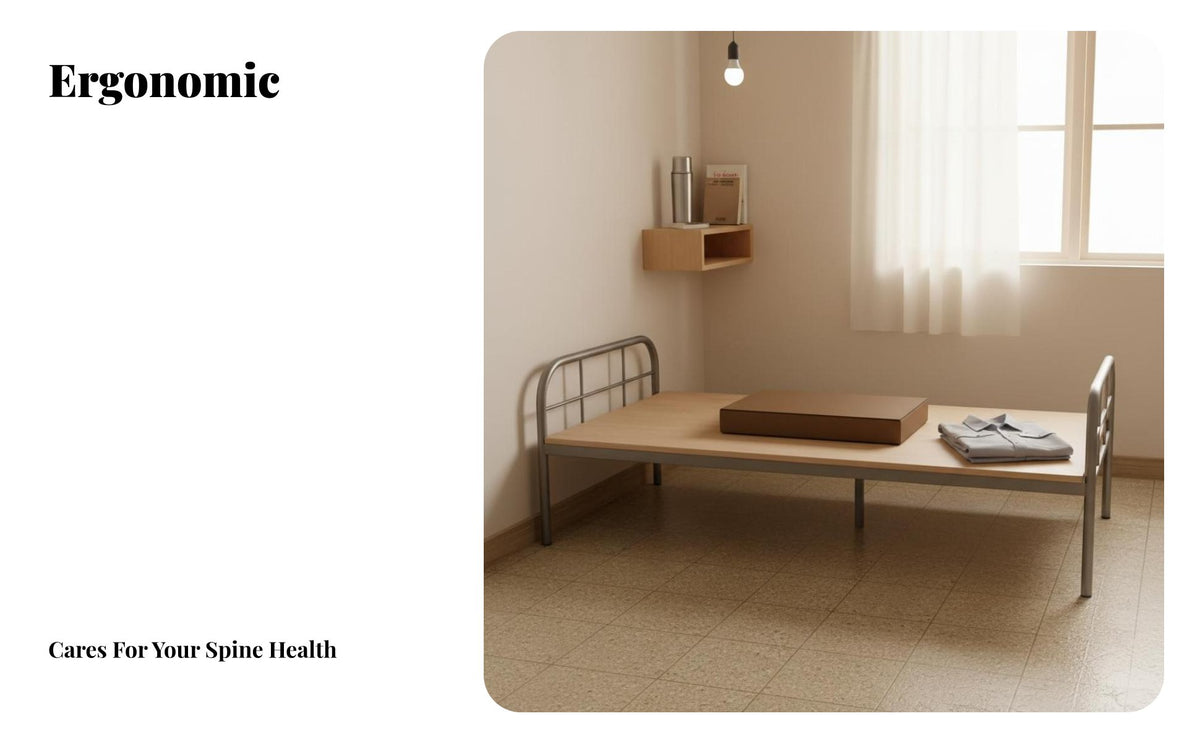 Solid Bed Base Board Thickened Mattress Support Board Sturdy Plywood Bed Base for Workers, Students