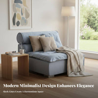 Lowoutline Block Sofa exceptionally Deep Seat sectional Couch Minimalist design Living Room Furniture for Homeowners, Lounge Area, Open-Plan Space, Movie evenings