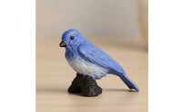 7 Pieces Compact Bird Figurines with Standing Bases Detailed Plastic Bird Figurines Tiny Miniature Birds Cute for Teachers, Dioramas