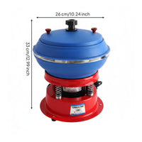 Continuous Operation Stone Polisher Wear-Resistant Jewelry Tumbler Independent Power Switch for Jewelers, Craft Makers, Workshop