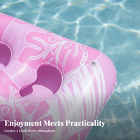 Aubergine Water Lounger Thickened Material Giant Inflatable Aubergine Fun Design Aubergine Water Lounger for Adults, Kids, Beach, Lake