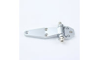 Heavy-Duty Metal Hinge with Gold Tips Decorative Barrel Hinge Low-Profile Hardware Smooth for Builders, Steam Cabinets