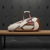 Large Capacity Tennis Racket Bag Multi Carry Badminton Racket Bag Side Pocket Sports Gear