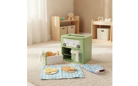 Toy Air Fryer with Pretend Meal Items Air Fryer Child-Friendly Kitchen Playset with Pretend Meal Items for Preschoolers