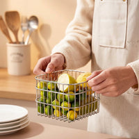 Stainless Steel Colander Kitchen Sink Drainer, 304 Stainless Steel Fruit Washing Basket and Vegetable Washing Basket for Modern Kitchen Use