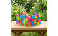 Jelly Cube Squeezable Jelly Cubes Fidget Block Soft Building Block Tactile for Children, Desk, Classroom