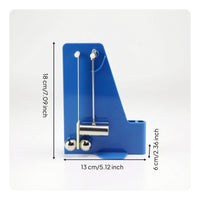 Demonstration Projectile Motion Apparatus Educational Motion Decomposition Apparatus Tabletop Free Fall Demonstrator Compact for Teachers, Schools, Students, Science Laboratory, Classroom