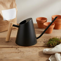 Conical Watering Can Open Top Stainless Steel Watering Can Garden Tool