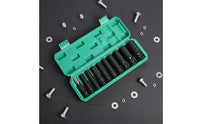 Heavy Duty Set Storage Case Included Heavy Duty Kit Industrial-Grade Power Tool Accessory for Mechanics, Auto Technicians, Workshop