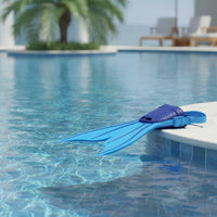 Mermaid Monofin Streamlined Mermaid Fin Monofin with Foot Pocket Underwater Swimming Flipper Smooth for Children, Diving, Pool