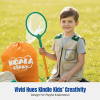 Kids Outdoor Exploration Kit Observation Box, Binoculars, Science Toy Set for Outings
