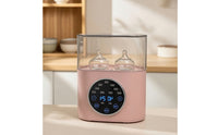 2-in-1 Baby Bottle Warmer and Sterilizer Temperature Control Bottle Warmer with Sterilizer Touchscreen Appliance Digital for Parents, Infants, Newborns, Kitchen, Nursery, Daycare
