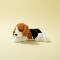 Cute Design Prone Beagle Stuffed Animal Cuddly Beagle Stuffed Animal Toy fluffyLike Softness for Bedtime, Playtime