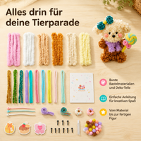 DIY plush animal craft kit