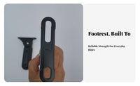 2 Pieces Electric Scooter Foot Pedal Non-Slip Surface Electric Scooter Footrest Universal Folding Pedals for Passengers