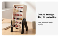 Narrow Slots Space-Saving Acrylic Lipstick Rack Desktop Lipstick Rack