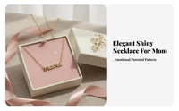 Mama Necklace Hypoallergenic Mom Letter Necklace Nickel-without for Moms, Moms