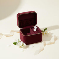 Large Capacity Jade Bangle Case Shielded Velvet Bangle Box Dustproof Jewelry Display Box Easy to Clean for Travel