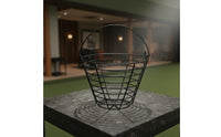 Large Capacity Golf Ball Basket PVC Coated Driving Range Basket Portable for Golfers, Practice Green