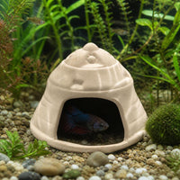 Aquarium Ceramic Breeding Cave Decoration for Fish and Shrimp