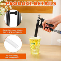 Beverage Gun Lemonade Dispenser Trigger Pump System for Beer Bottle Filling Machine Accessory Kit