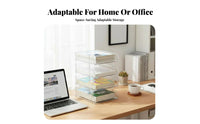 Multi-Compartment document Holder Layered Storage Book in conjunction with Pen holder