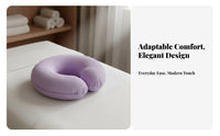 Hidden Zipper U-Shaped Face Pillow Removable and Washable U Shaped Face Cradle Easy to Clean for Beauticians, Estheticians, Home