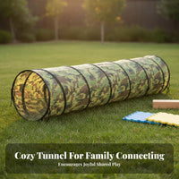 Indoor & Outdoor Use children's Crawling Tunnel Parent-Child Game Rainbow Sensory Tunnel Lightweight and Portable Toddler Crawl-Through Toy Easy to Keep for Toddlers, Parents, Babies, Outdoors, Playroom, Daycare Center, Backyard