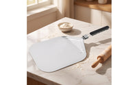 Folding Pizza Peel Space-Saving Pizza Peel with Folding Handle Lightweight Cooking Tool for Home Cooks
