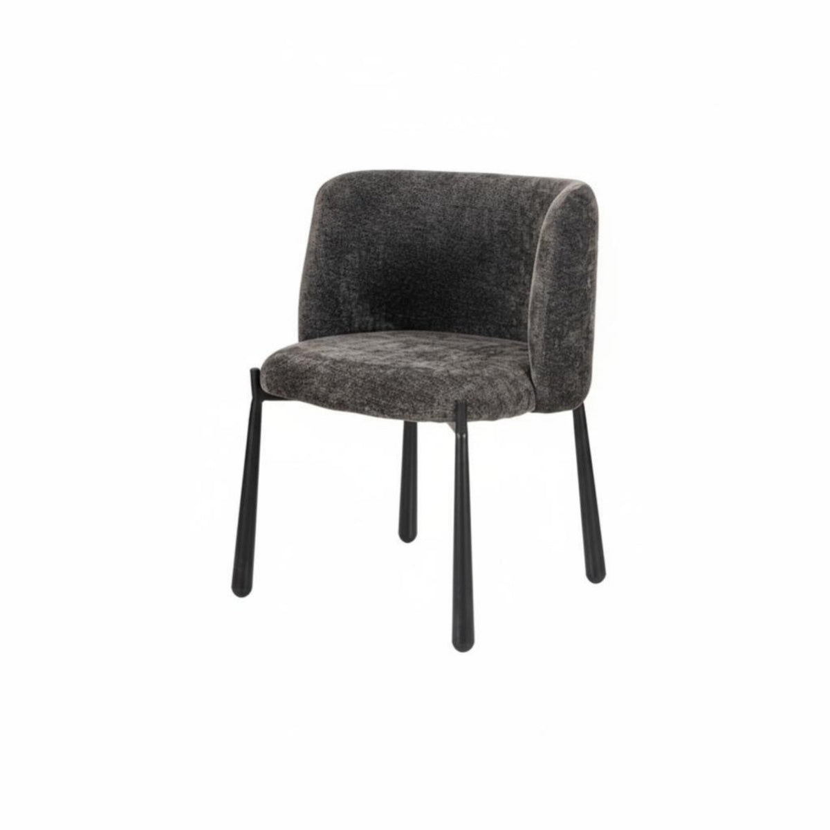 Nordic Design Modern archedd rearrest Chair Light Luxury Dining Room Seating Soft Upholstery Household Furniture Upholstered Seat for residents, Interior Designers, Restaurant Owners, Kitchen, Home Office