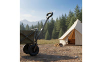 Cart Pull Rod Handle Ergonomic Grip Wagon Pull Handle Heavy Duty