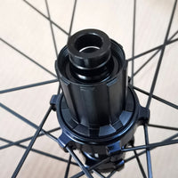 Aerodynamic Road Wheelset Light Disc Brake Wheelset Strong Wheel Long-Lasting for Cyclists
