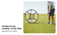 Sport Chipping Net Includes Carrying Case Portable Chipping Practice Net Quick-Setup Sport Target Easy Setup Training Aid