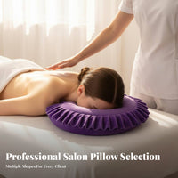 Removable Cover U-Shaped Face Cradle Cushion Soft Fiber Filling U-Shaped Prone Pillow Oil-Resistant for Beauty Salons, Spas