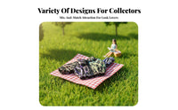 Sun Protection Doll Zipper-Front Realistic Miniature Clothing for Hobbyists