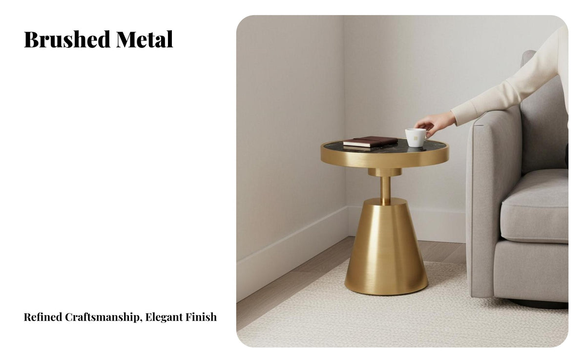 Marble Top Wire Mesh Side Table Luxury Design Nightstand Minimalist Design Living Room Furniture Long-Lasting Construction for Hospitality Professionals, Interior Designers, Bedroom, Small Areas, Reception Area, Office