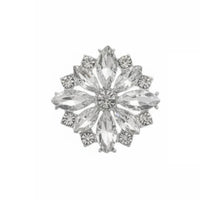 Pearl Embellished Button Elegant Design Pearl Rhinestone Buttons for Crafters