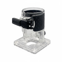 Long-Lasting Transparent Trimmer Base Sturdy Construction Transparent Router Base Milling Support for Woodworking, Workshop